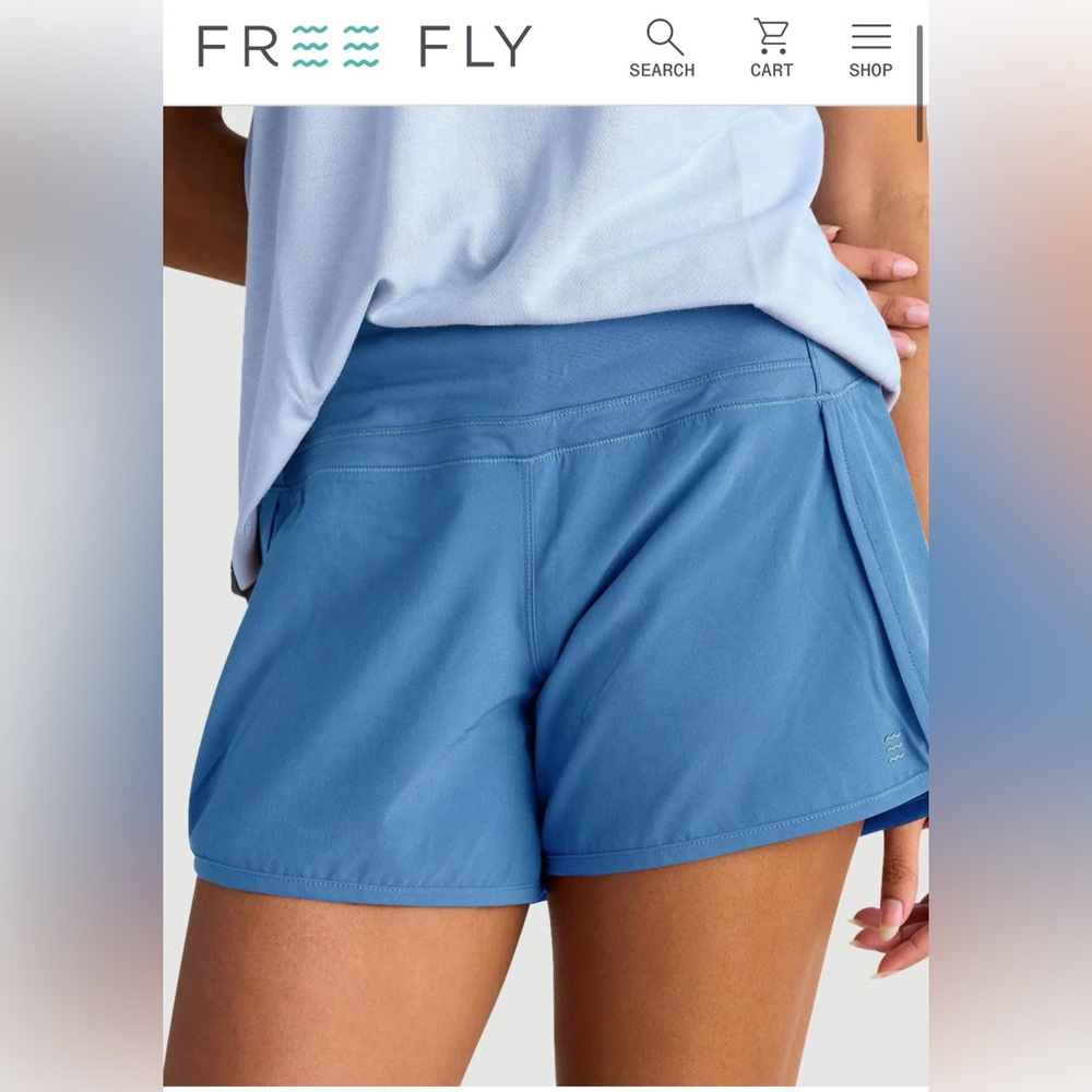 Free Fly Bamboo Lined Breeze Short x 2